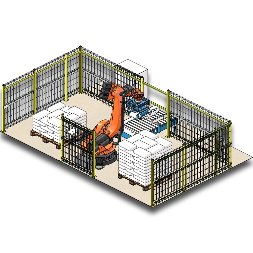 Palet istifleme robotu